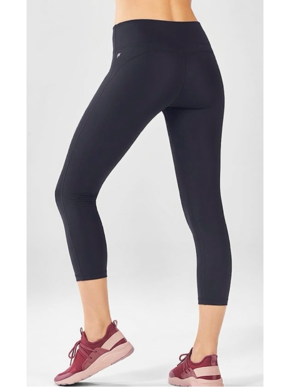 Fabletics Purelux Black High Rise Leggings 23” *No Size Tag*